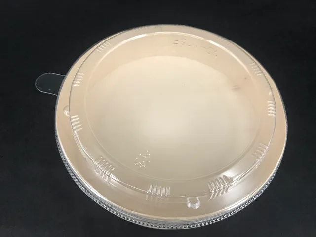 Wooden food container with lid