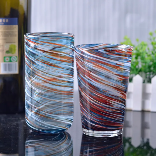 Color drawing solid color process water cup,tumbler, juice cup