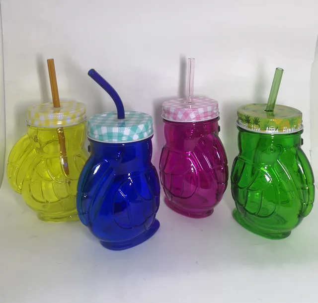 Glass jar