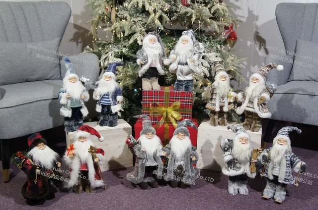 Fabric Santa Series