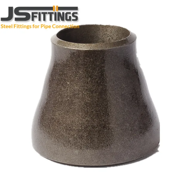 ASME B 16.9 sch40 seamless steel reducer pipe fittings for gas pipeline
