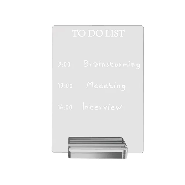 Transparent Message Board