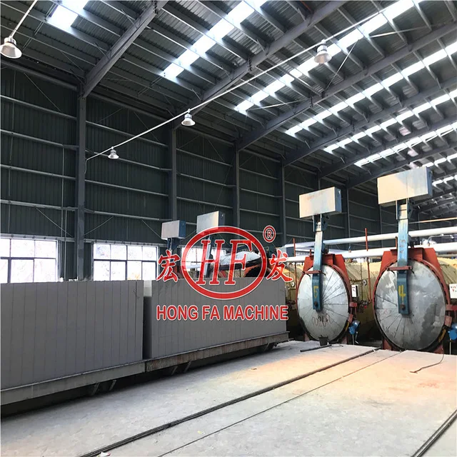 Hongfa AAC ALC panel block production line AAC Block manufacturer AAC Plant