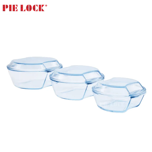 Heat Resistant Glass Casserole Ovenware with Glass Lid,Oven Dish,Bakeware