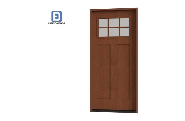 Mahogany door,oak grain door,fiberglass door
