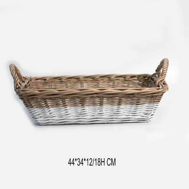 Willow Storage Basket Log basket gift baske Christmas basket