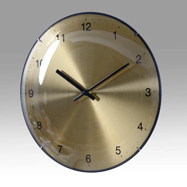 Modern brief wall clock(metal design)