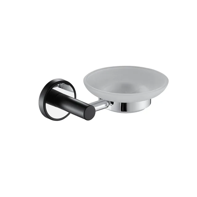 Zinc alloy and stainless steel soap dish holder