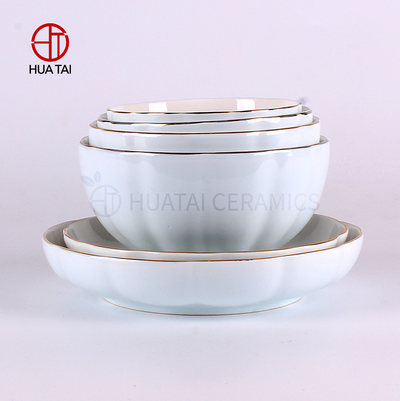 Ceramic mug Light luxury ceramic bowl set