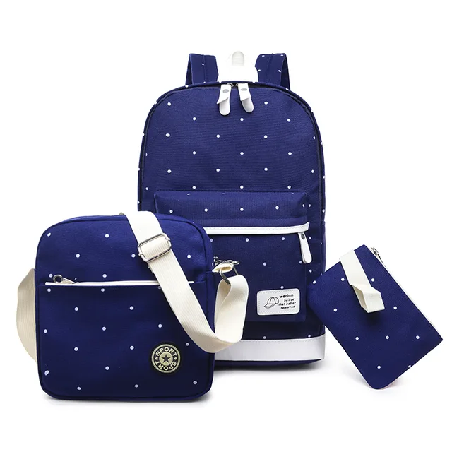 Hot sale school bag set 3pc