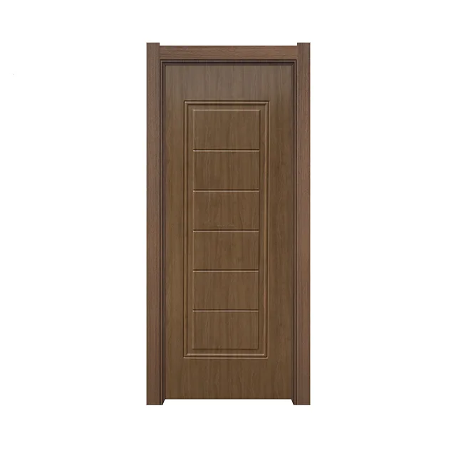 New water proof door design waterproof wpc solid wooden doors with accessories for sale