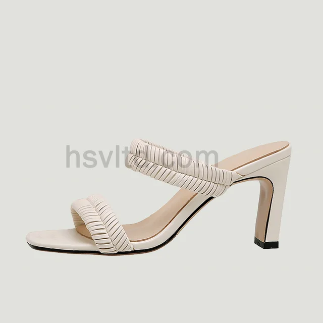 High heel sandal