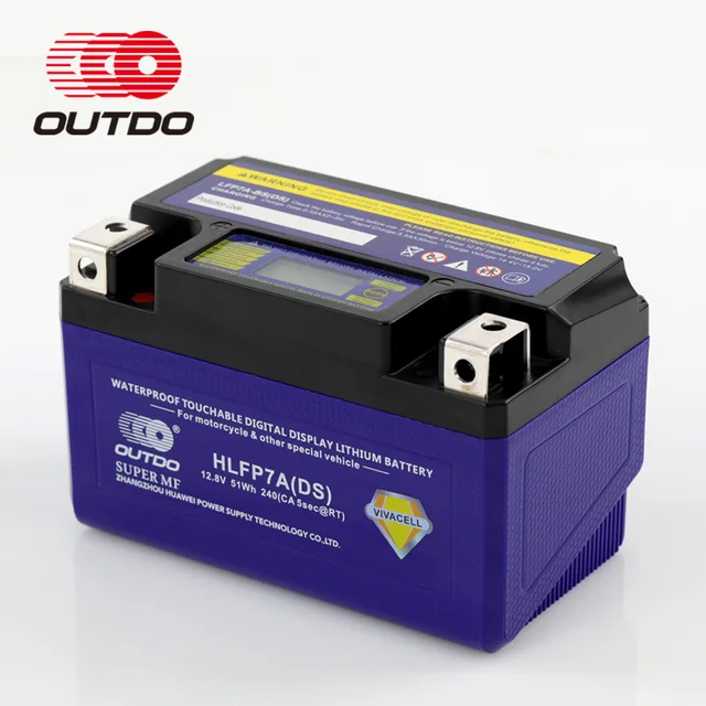 Outdo Lithium Battery For Motorcycle Battery