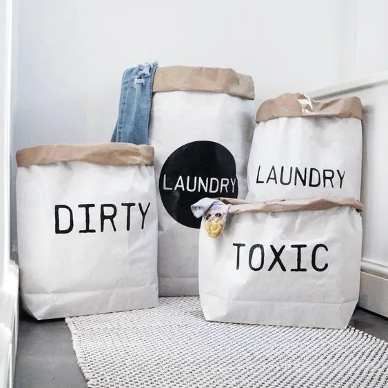 Tyvek Laundry Hamper