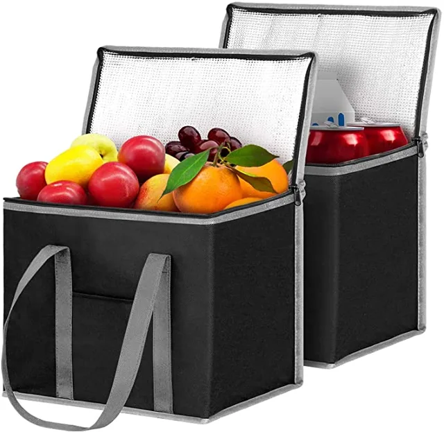 China Factory Supplied Top Quality Thermal Insulated Freezer Lunch Custom Non Woven Cooler Bag
