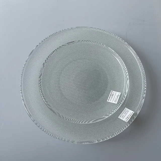 Glass plate and bowl