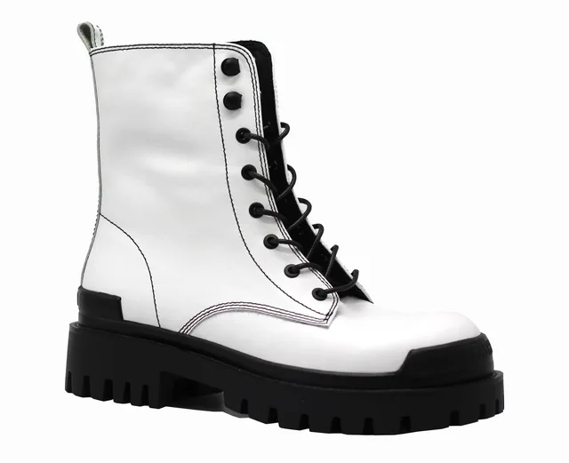 Bu-01 Leather Ankle Boots