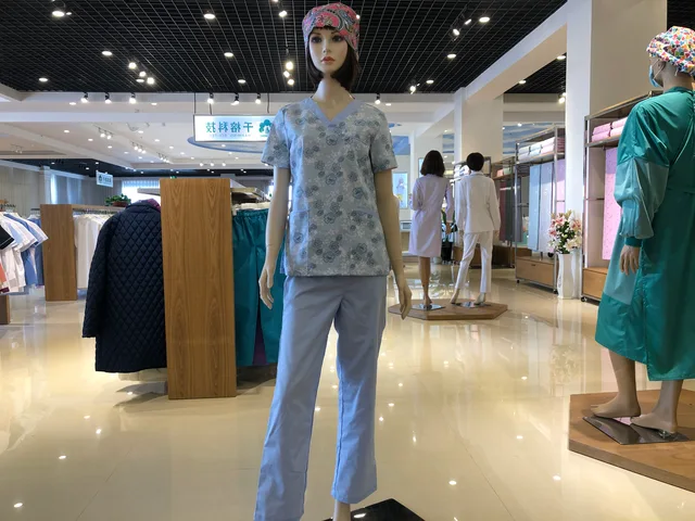 New style printed medical scrub