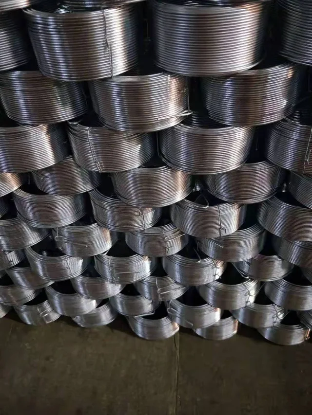 Small coil wire, galvanized coil wire, PVC coil wire parcel wire coiling