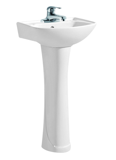 Pedestal wash basin