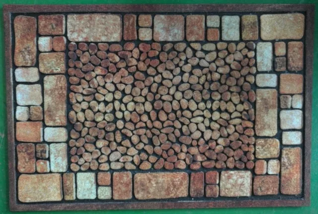 Flocking door mat - 2103