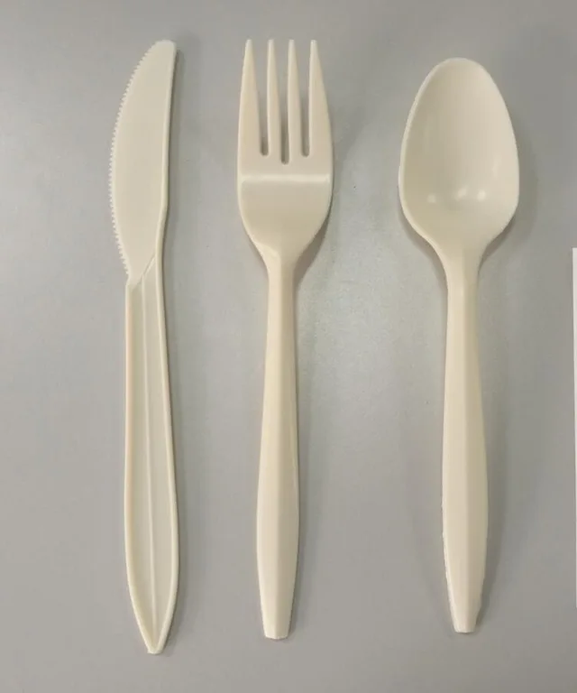6 inch cornstarch cutlery set
