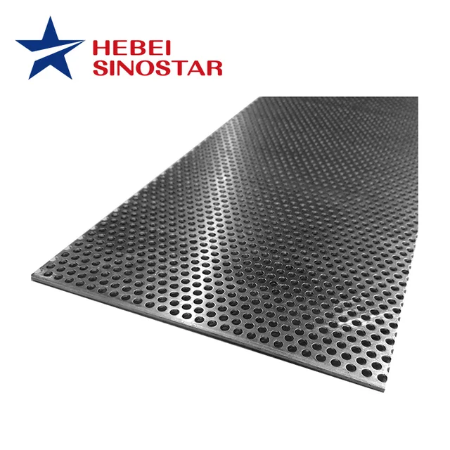 Round Hole Perforated Steel Plate