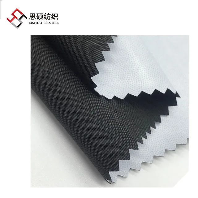 150D T400 oxford bonded TPU fabric for outdoor jacket down coat