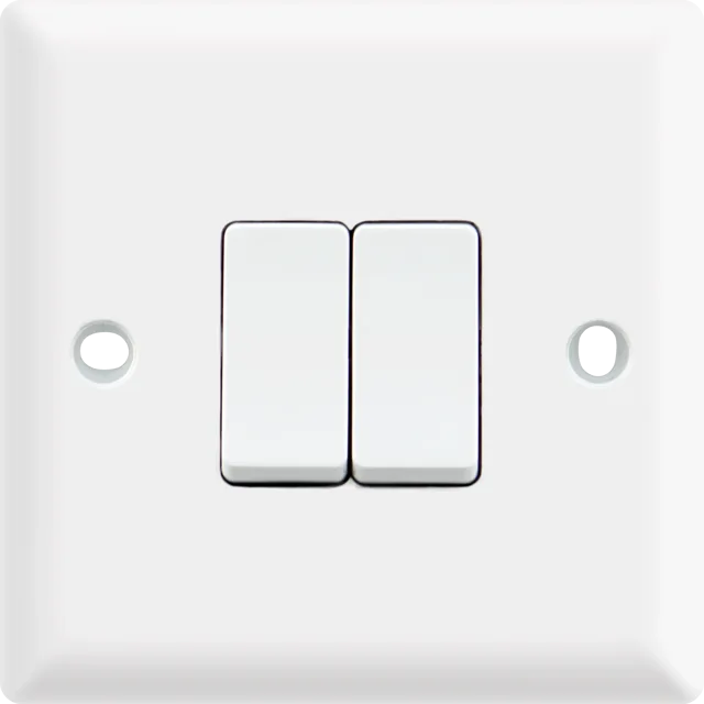 10A 2gang 1way/2way switch