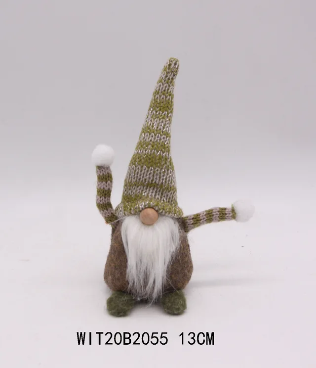 13cm Standing Santa Dolls
