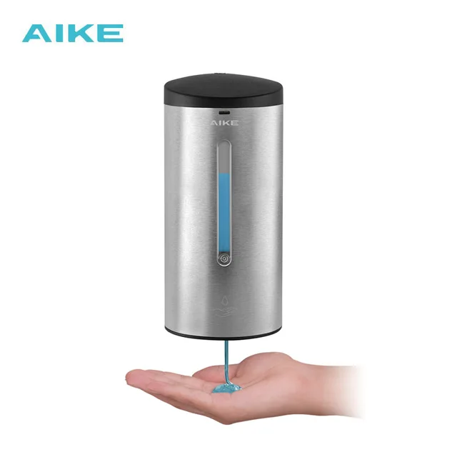 High Quality Touchless AK1205 700ml Wall Mounted Shopping Mall Automatic Hands-Free Portable hand sanitizer dispenser