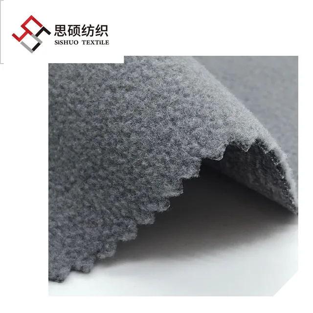 75D jersey bonded TPU polar fleece softshell fabric
