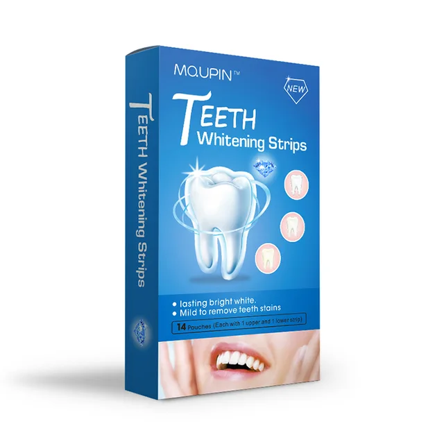 Transparent Dry Teeth Whitening Srtips