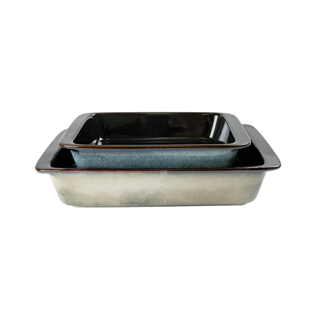 Ceramic Bakeware Set of 3pc