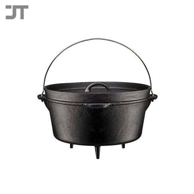 Cast iron vegetable oil Dutch oven pot