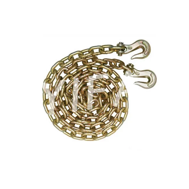 Chain With Clevis/ Eye Grab Hooks On Both End