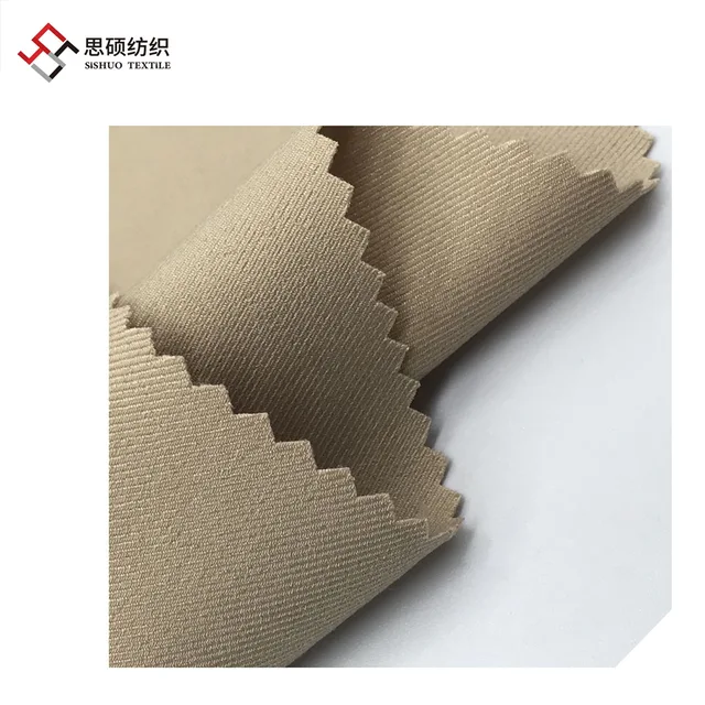Soft twill four way stretch fabric for fashion women's garment
