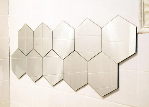 Easy hanging Modern Frameless Bathroom Oval Mirror in 3mm, 4mm, 5mm, 6mm