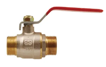 ACS Brass Ball Valve with steel handle, MM thread