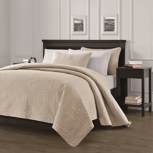 Solid pinsonic quilt set