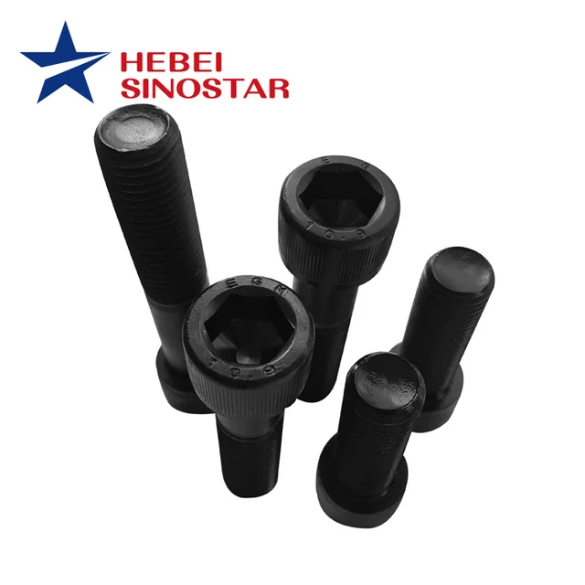 Black Fully Threaded Screw