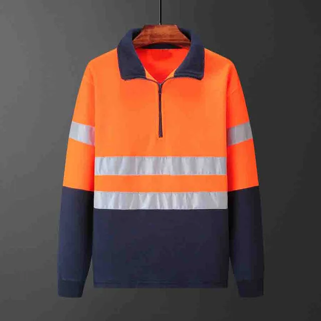 Hivis Polar Fleece 1/2 zipper pullover