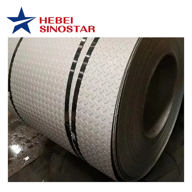 Stainless Steel Chequered Coil