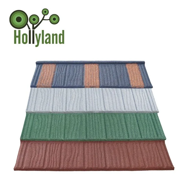 Factory price wooden tile stone coated steel roofing tile