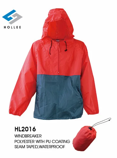 Fashion attached hooded raincoat