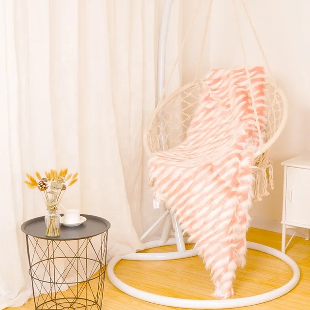 New design peacock fur blanket throw decoration faux fur throws soft fake fur blanket throws manufacturers