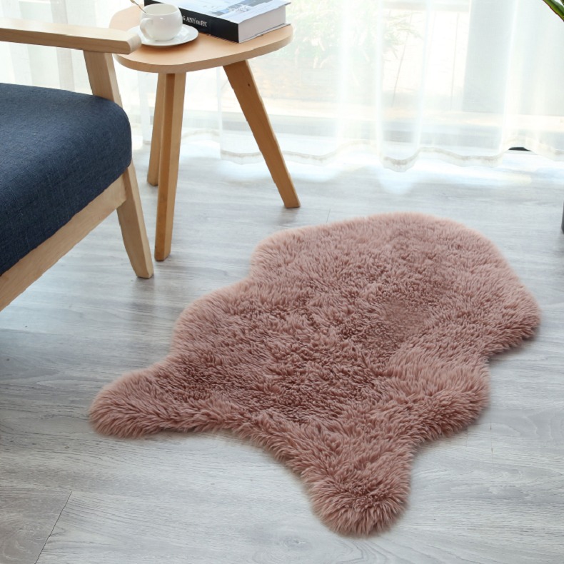 Minimalist Style Faux Fur Carpets and Rugs Decoration Alpaca Carpets Fake Fur Rug Carpet Mat