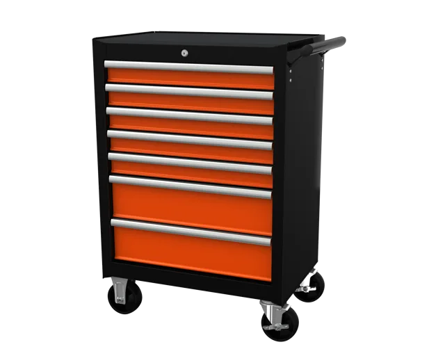 27'' 7 Drawer Roller Cabinet