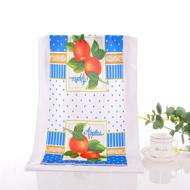 Microfiber printed kitchen towel hand towel tea towel