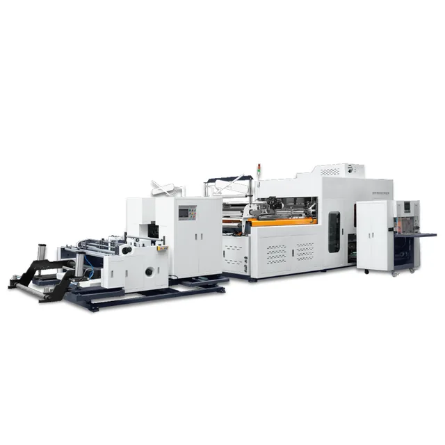 Automatic Non-woven Box Bag Making Machine with Handle Online